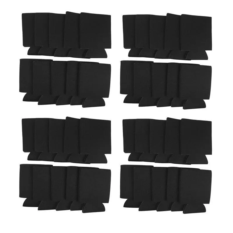 10-50X Foldable Can Cooler Sleeve for Sublimation Heat Transfer