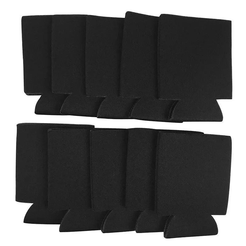 10-50X Foldable Can Cooler Sleeve for Sublimation Heat Transfer