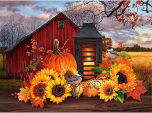 1000 Piece Puzzle, Fall Lantern - Autumn Colors, Jigsaw Puzzle for Adults and Kids