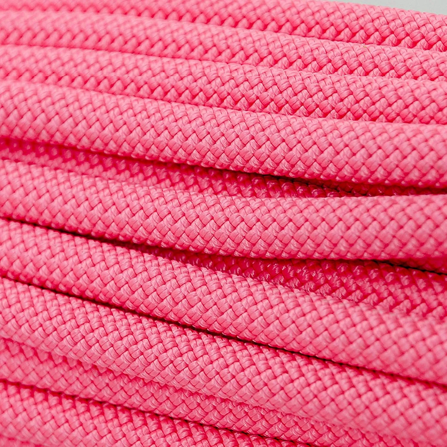10.2mm Electric Traction Rope High-Altitude Operation Rope, Rapid-Falling Exterior Wall Cleaning Rope, Breaking Force of 2300KG (Pink)(Size:10.2mm x 50M)