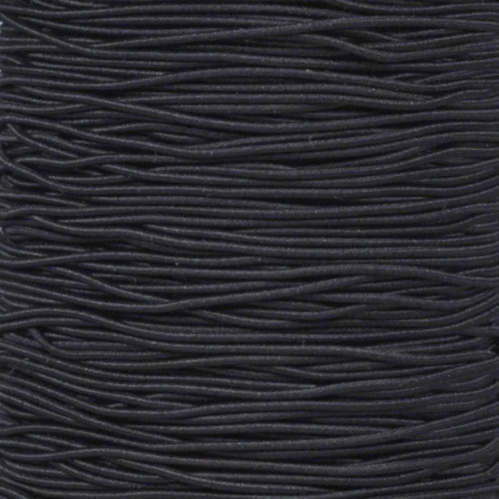 1/16” Elastic Cord Beading Crafting Stretch String – Choose from 10, 25, 50, 100, and 1300 Feet, Made in USA