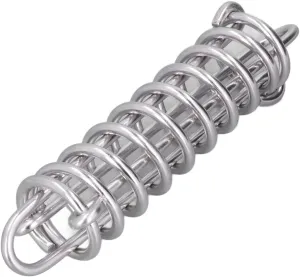 11x405mm Stainless Steel Spring Boat Anchor Dock Line Mooring Springs for Boat Marine Hardware