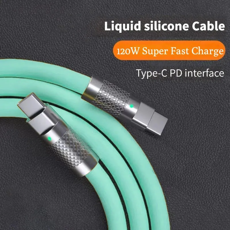 120W Super Fast Charge PD Type C Cable