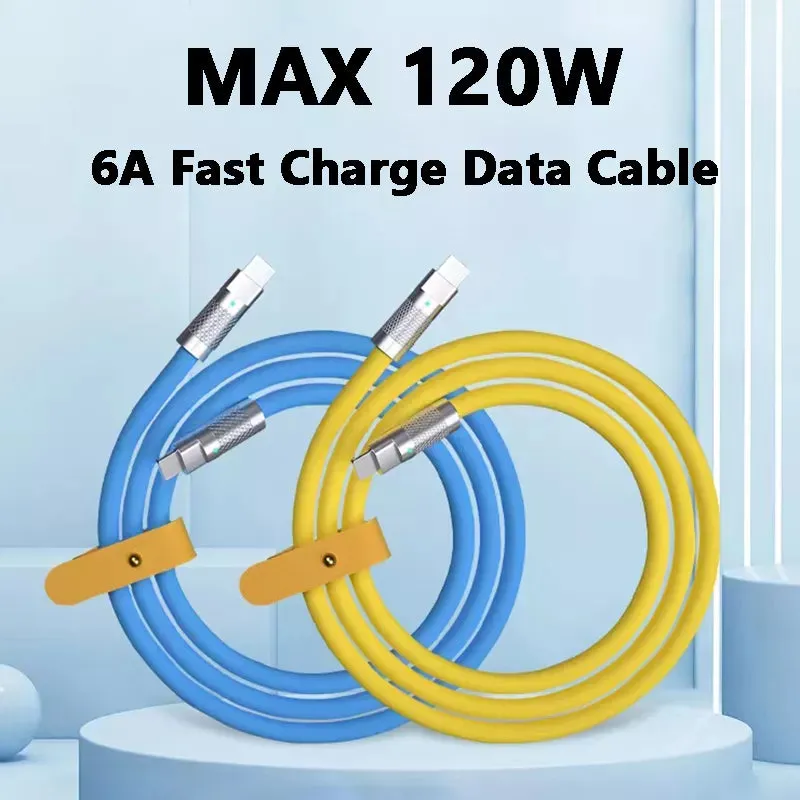 120W Super Fast Charge PD Type C Cable