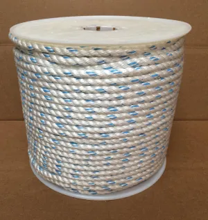 1/2" x 600' Polydac Poly Dacron Combo Rope MTC Dock Line & Anchor Rope