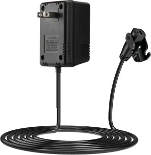 12VAC 2-Hole Power Adapter for Vintage Halloween Fiber Optic Jack O' Lantern Color Changing Light-Up Pumpkin Head Scarecrow Scare Crow Decoration 41-120-0850A TEAC-41-121000U AC Power Adapter