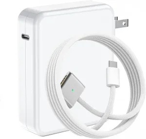 140W USB-C Charger for MacBook Pro 14",16"(2021,2022,2023),2024 MacBook pro M4, MacBook Air 13", 15" (2022, 2023, 2024,M1, M2, M3,), 140W Power Adapter