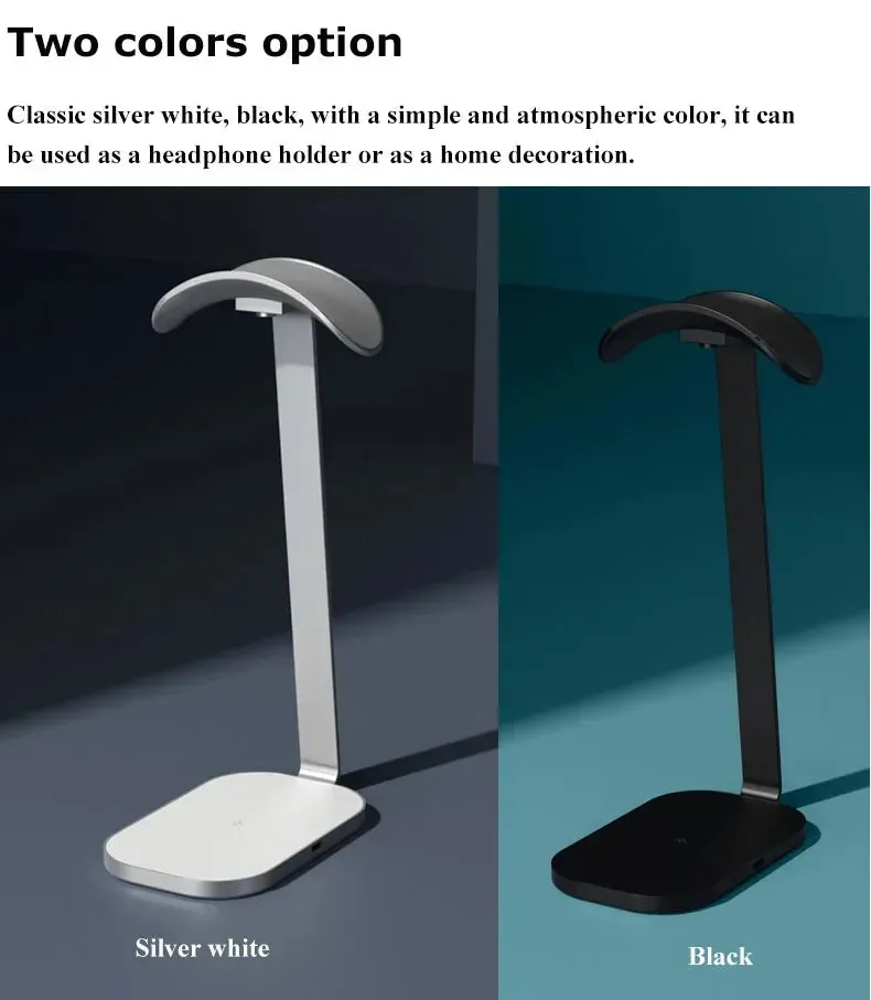 15W Wireless Charger 3-in-1 Stand for AirPods Max/Pro & PS5 Headset
