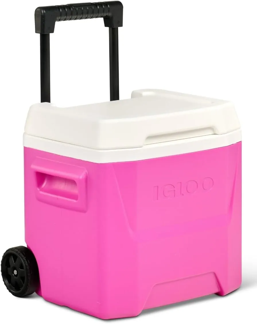 16 QT Laguna Ice Chest Cooler with Wheels, Pink