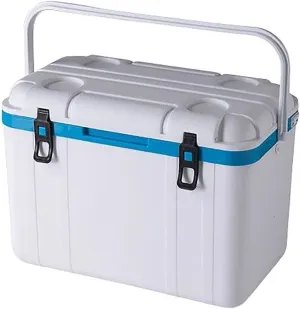 18/32 Quarts Triple-Layered Drybox Cooler and Small Hard Shell Lunchbox, Insulated Cooler with Handle Ice Pail for Camping