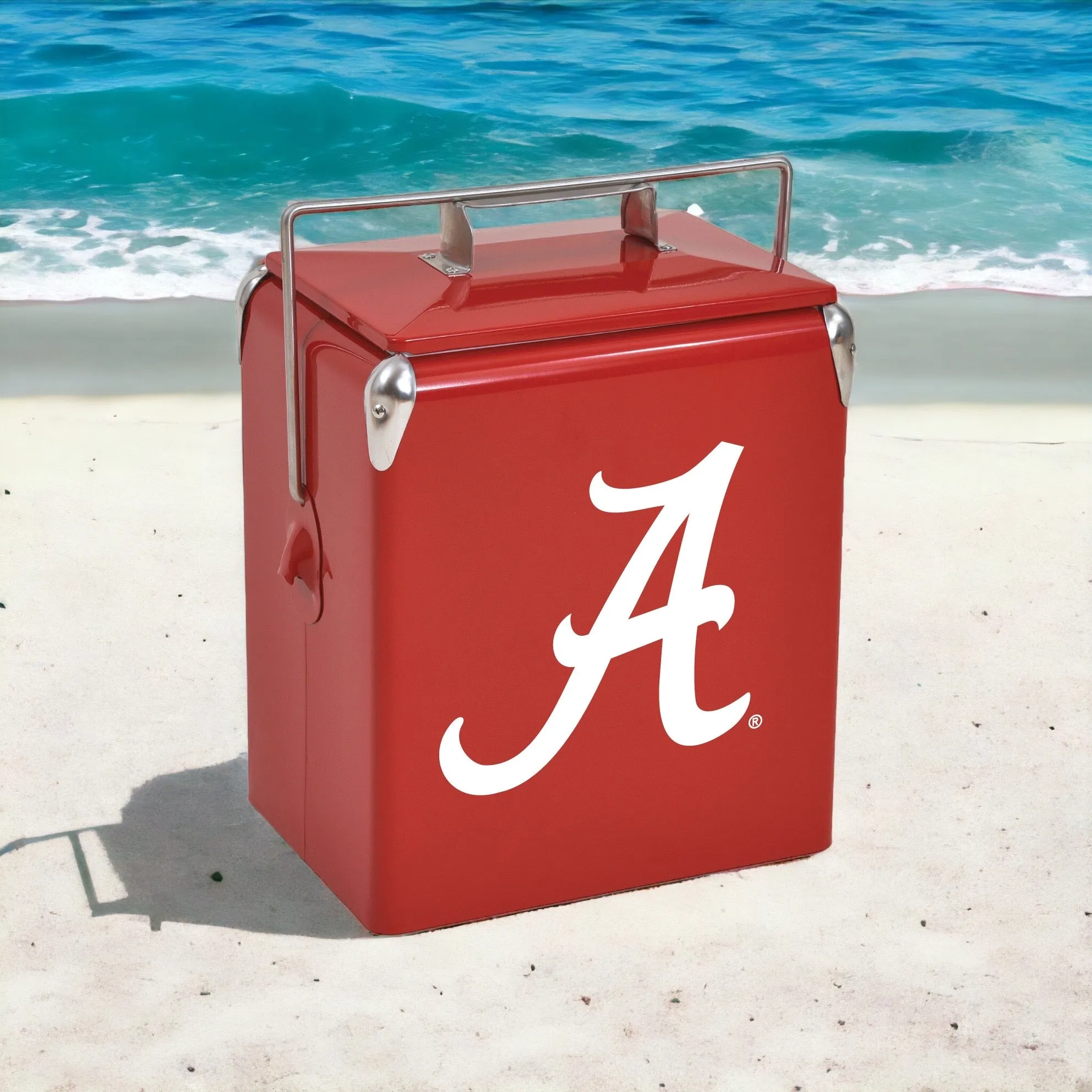 18qt Alabama Crimson Tide Vintage Party Cooler Party Cooler