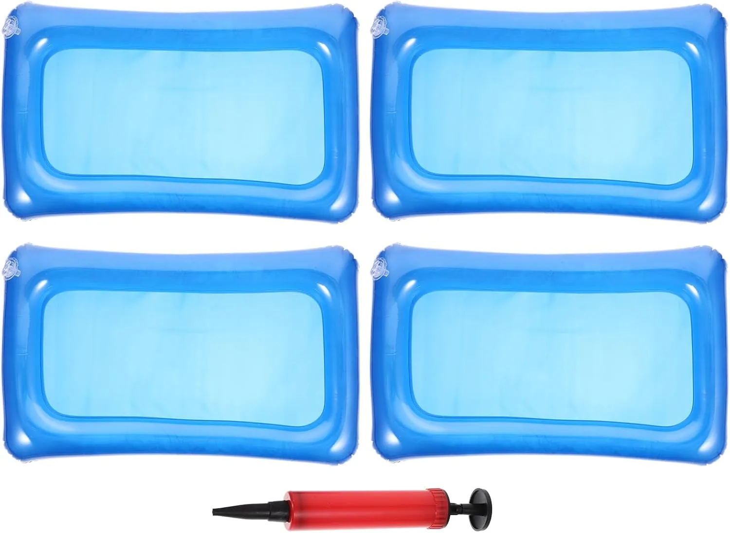 1set Inflatable Ice Serving Bar Reusable Cooler Tray for Food and Drinks for Pool Parties Bbqs and Picnics Floating Buffet Tray for Entertaining