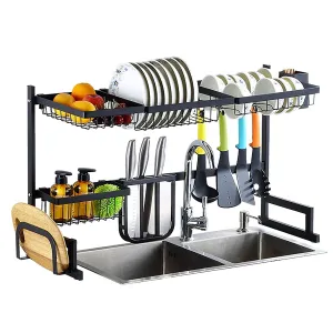 2-Tier Over the Sink Dish Drying Rack
