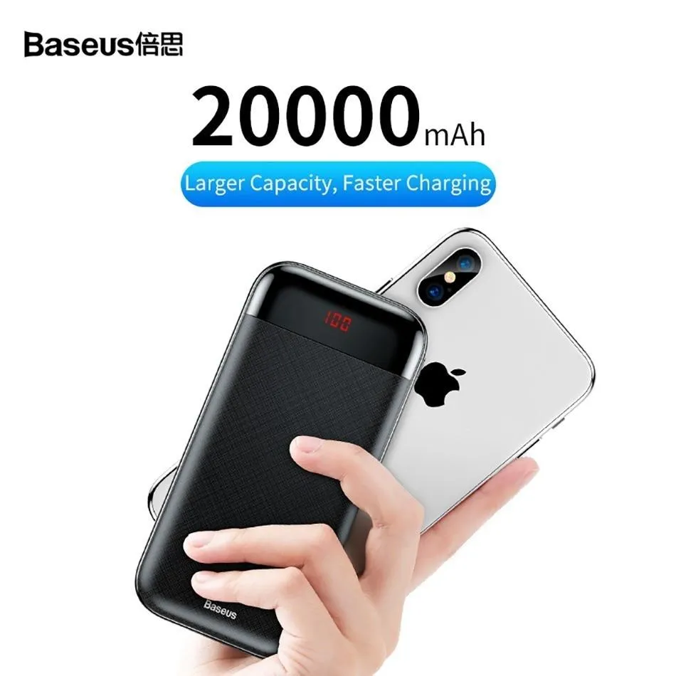 20000mAh Power Bank Fast Charge