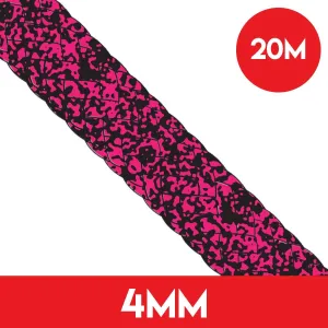 20m of 4mm Dyneema SK78 Evolution Race Rope - Pink/Black