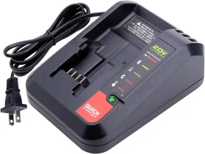 20V Quick Battery Charger Compatible with Black and Decker & Compatible with Porter Cable 20V Lithium Battery LBXR20 LB2X4020 LBXR2020 PCC685L PCC681L PCC680L Charger, 20 Volt PCC692L