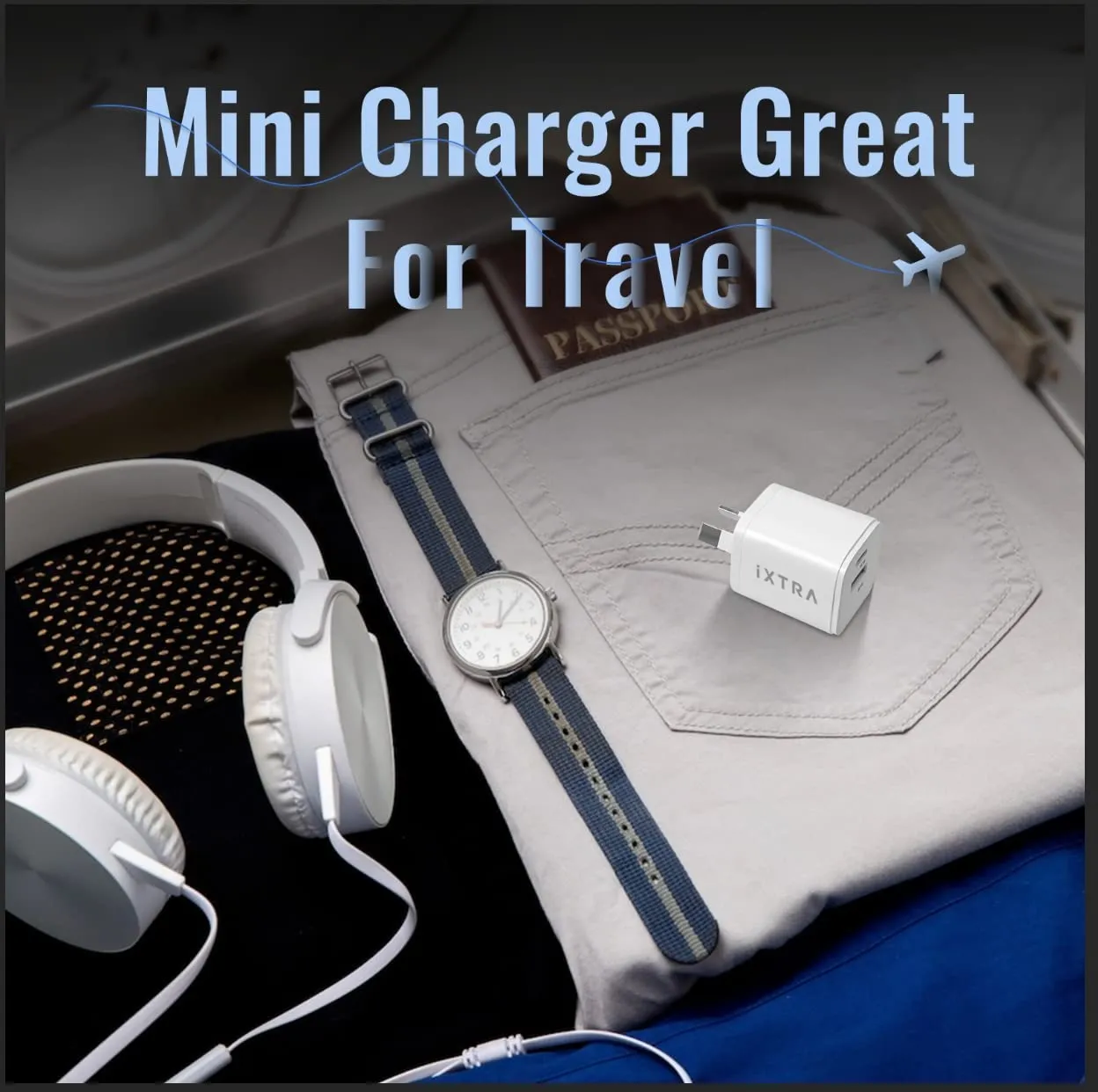 20W DUAL Fast Wall Charger Adaptor For iPhone iPad