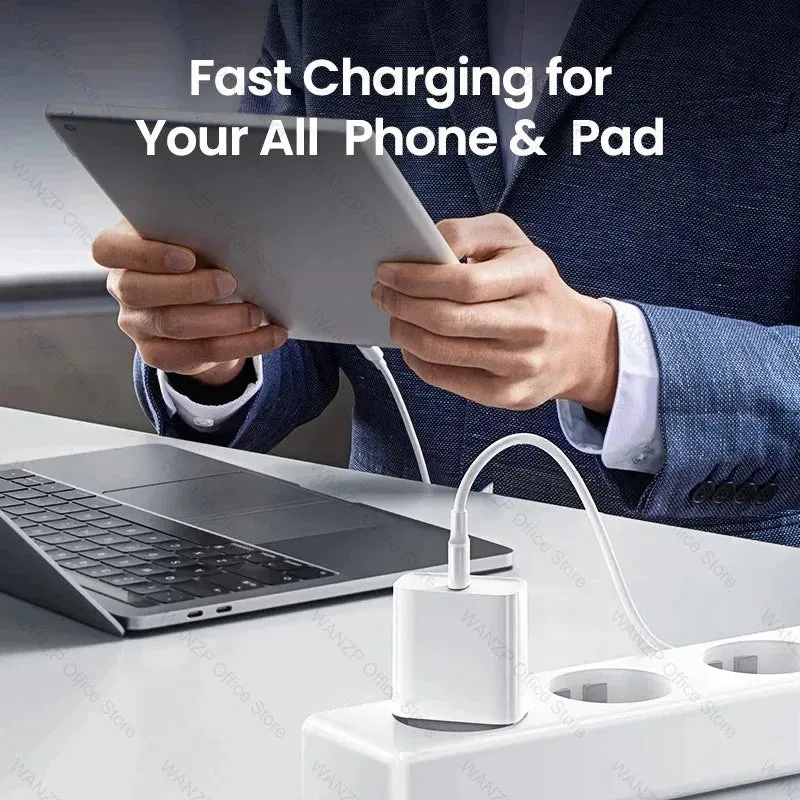 20W Fast Charger For Apple iPhone 13 12 11 14 Pro Max Plus with Charger Cable