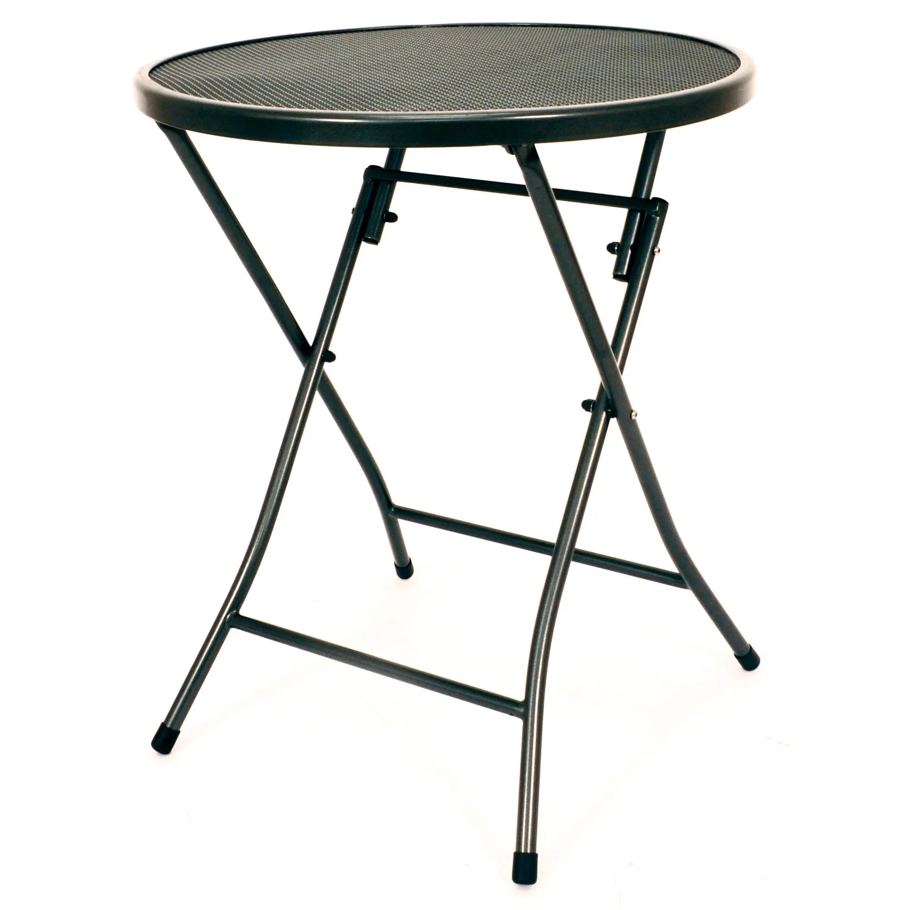 24" Round Folding Mesh Table