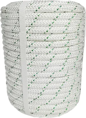 3/8 inch Arborist Bull Rope 4800Lbs Breaking Strength 200 Feet New Braided Polyester Rope