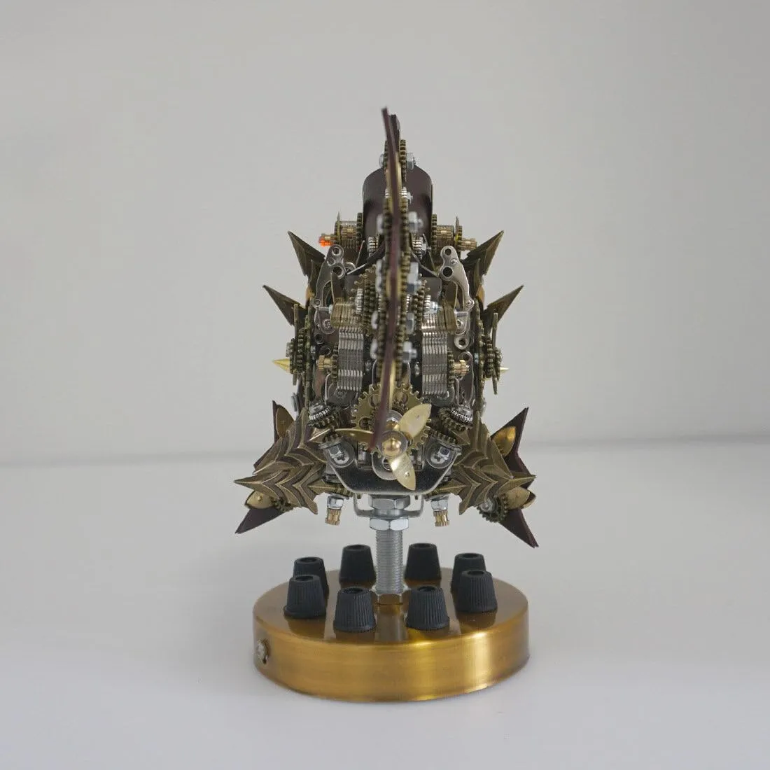 3D Metal Puzzle Kits, 700 PCS DIY Steampunk Mechanical Lantern Fish Model, Ornament Toy for Teens and Adults
