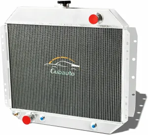 4 Row Aluminum Radiator For 1966-1979 Ford F-100 F-150 F250 F-350 Bronco Truck Radiador 68 71 72 75 High Performance Radiators