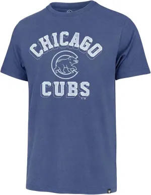 47 Brand MLB Men's Unmatched Franklin Team Color Arched Wordmark Primary Logo Short Sleeve Baseball Fashion T-Shirt