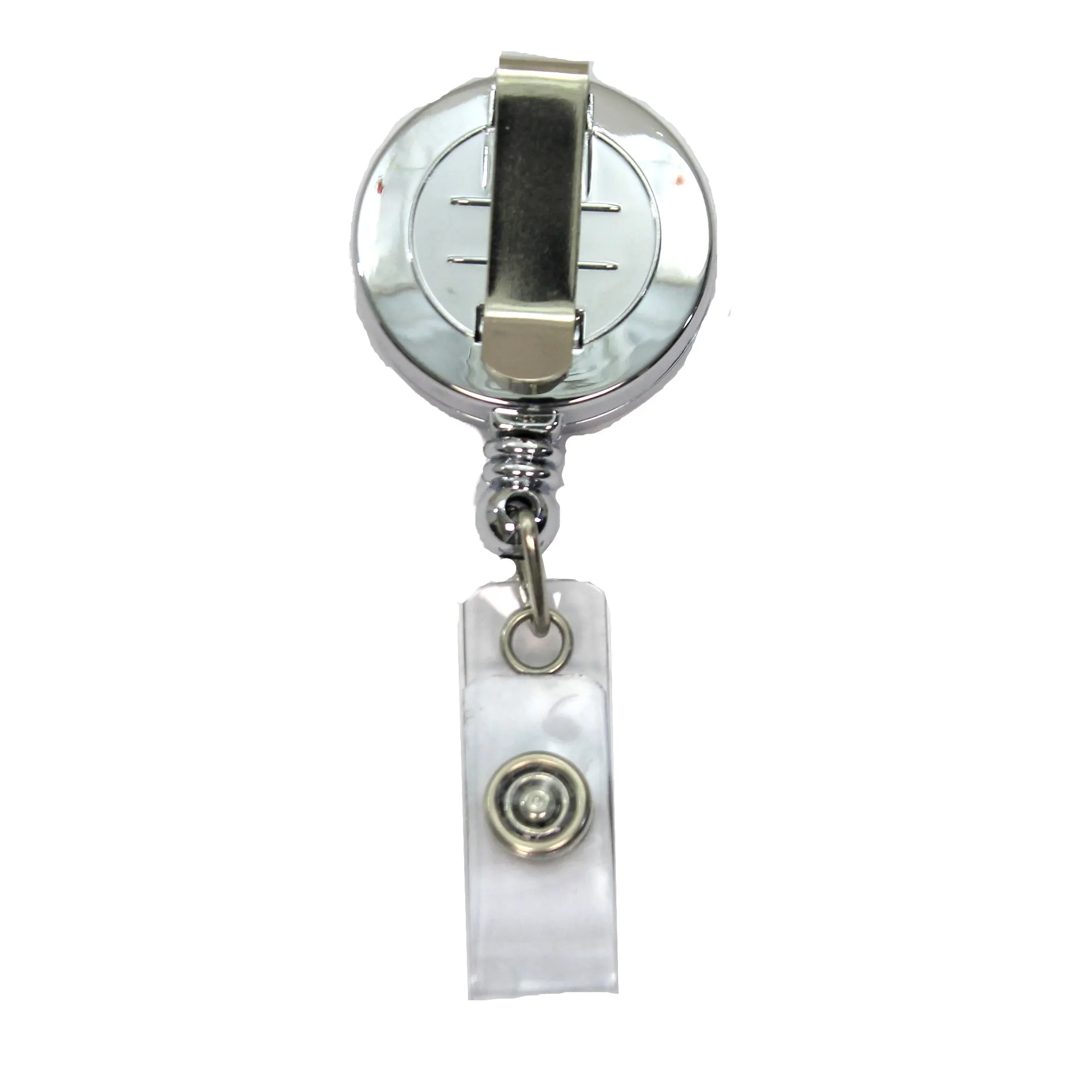 (47264) Pumpkin Retractable Id Clip