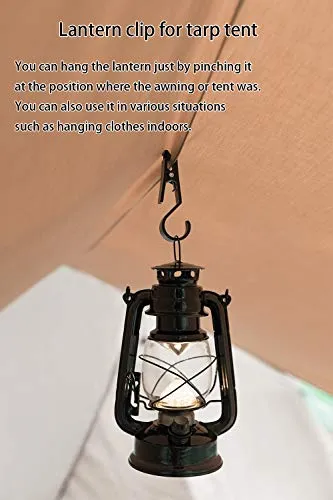 4pcs Light Hook Multifunctional Tent Canopy Clip Outdoor Camping