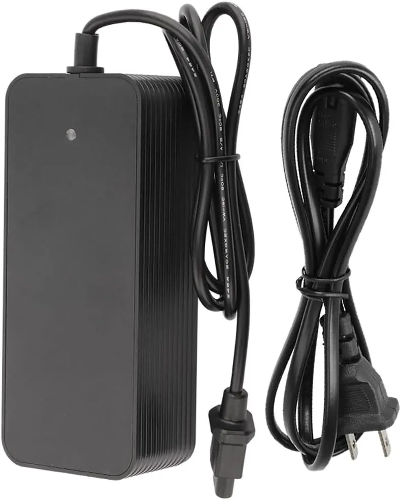 53.5V 2A Charger for NIU KQi Air/KQi3/KQi3 Pro/KQi3 Max/KQi3 Sport/KQi2/KQi2 Pro, 46.8V Battery Charger for NIU Electric Scooter Accessories, Scooter Battery Power Adapter Fast Charger