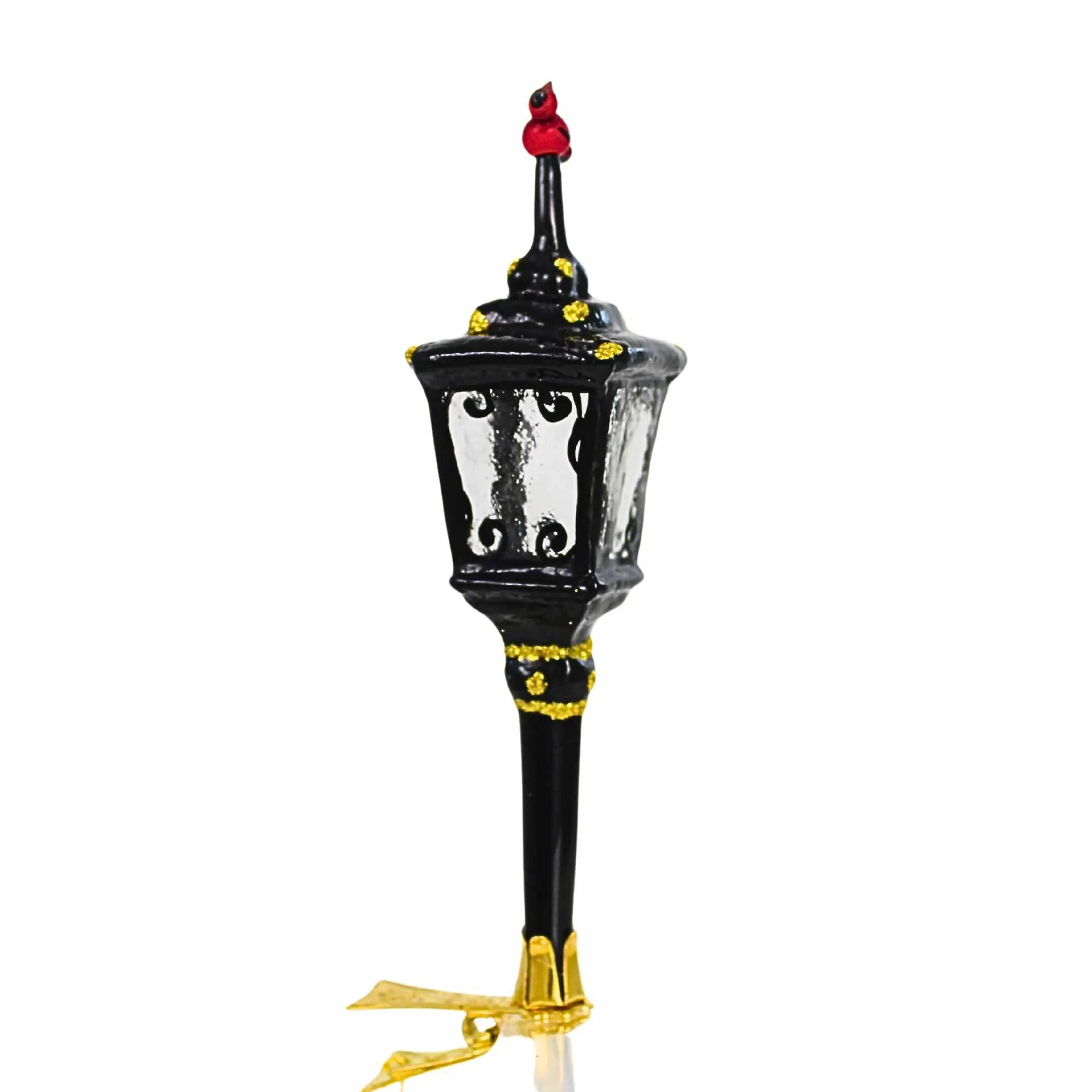 (64412) Cardinal On Lantern Clip On