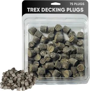 75 Plugs for Decking 1/4” Plug Deck Original Trex Composite - Transcend Rope Swing