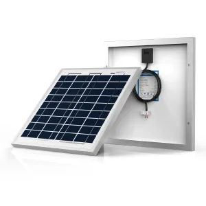 ACOPOWER 15 Watts Poly Solar Panel Module For 12 Volt Battery Charging