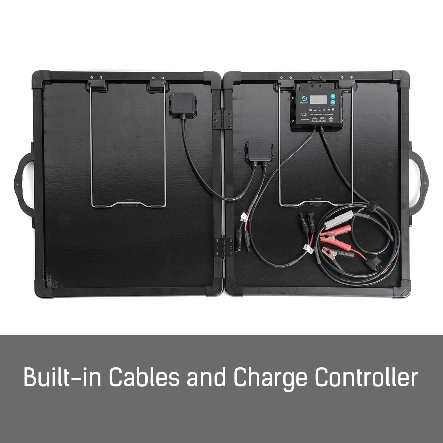 ACOPOWER PLK 100W Portable Solar Panel Kit built-in Charge Controller