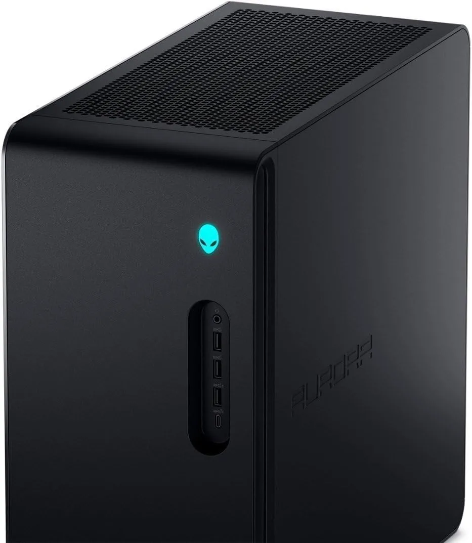 Alienware 2024 Aurora R16 Gaming Desktop, Intel i9-13900F, GeForce RTX 4060, 64GB DDR5 RAM, 2TB SSD, 2TB HDD, Wi-Fi 6E, Windows 11 Pro, with Microsoft Office Lifetime License & Gaming Mouse