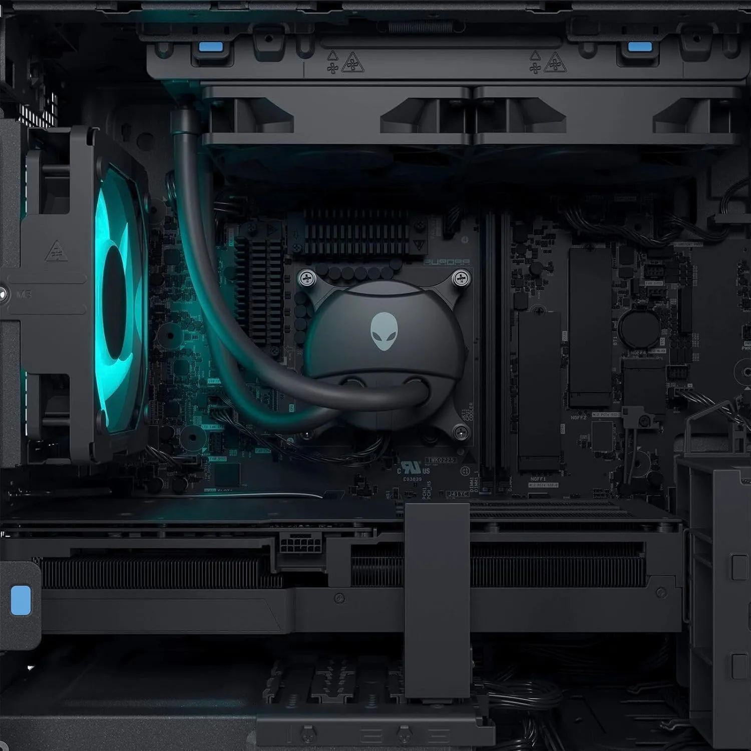 Alienware 2024 Aurora R16 Gaming Desktop, Intel i9-13900F, GeForce RTX 4060, 64GB DDR5 RAM, 2TB SSD, 2TB HDD, Wi-Fi 6E, Windows 11 Pro, with Microsoft Office Lifetime License & Gaming Mouse