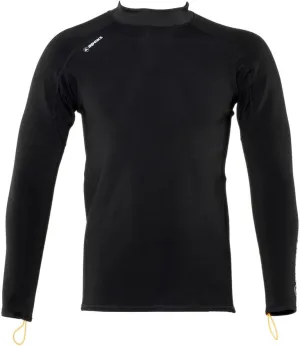 Apeks ThermiQ Carbon Long Sleeve Top for Men - X-Large, Black