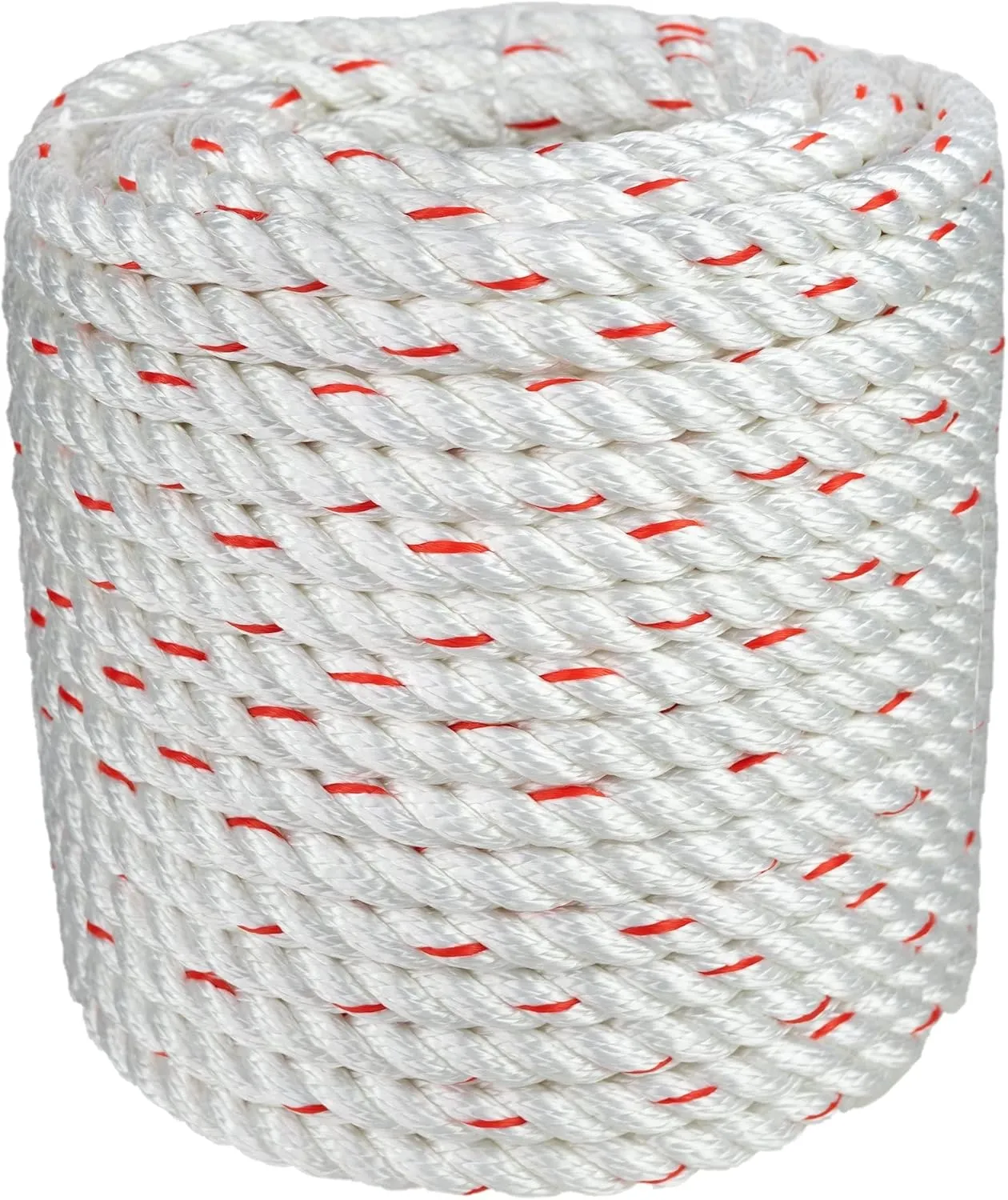 Arborist Bull Rope | High Strength Polyester | Tree Hoist Rigging Line | 5/8 inch x 100 feet, no Eye Splice