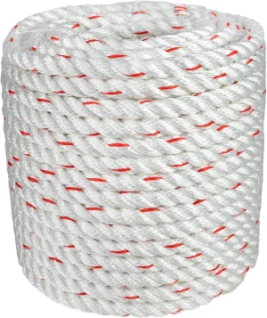 Arborist Bull Rope | High Strength Polyester | Tree Hoist Rigging Line | 5/8 inch x 100 feet, no Eye Splice