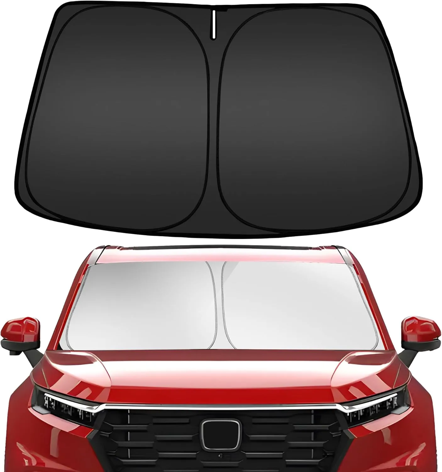 ARISMOTOR Windshield Sun Shade for Honda CRV 2023-2025, Custom Fit Foldable Front Window Sunshade Sun Visor Protector, Block UV Rays Keep Your Car Cooler