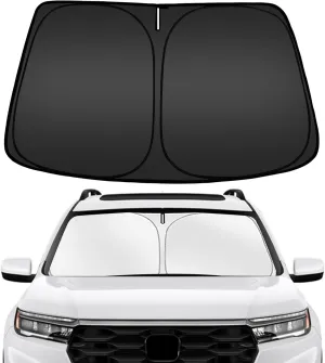 ARISMOTOR Windshield Sun Shade for Honda Pilot 2016-2025, Custom Fit Foldable Front Window Sunshade Sun Visor Protector, Block UV Rays Keep Your Car Cooler