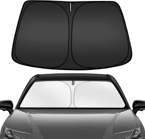 ARISMOTOR Windshield Sun Shade for Toyota Camry 2025, Custom Fit Foldable Front Window Sunshade Sun Visor Protector, Block UV Rays Keep Your Car Cooler