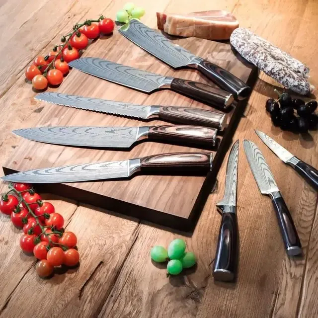 Asian knife set Premium 【Last day discount】