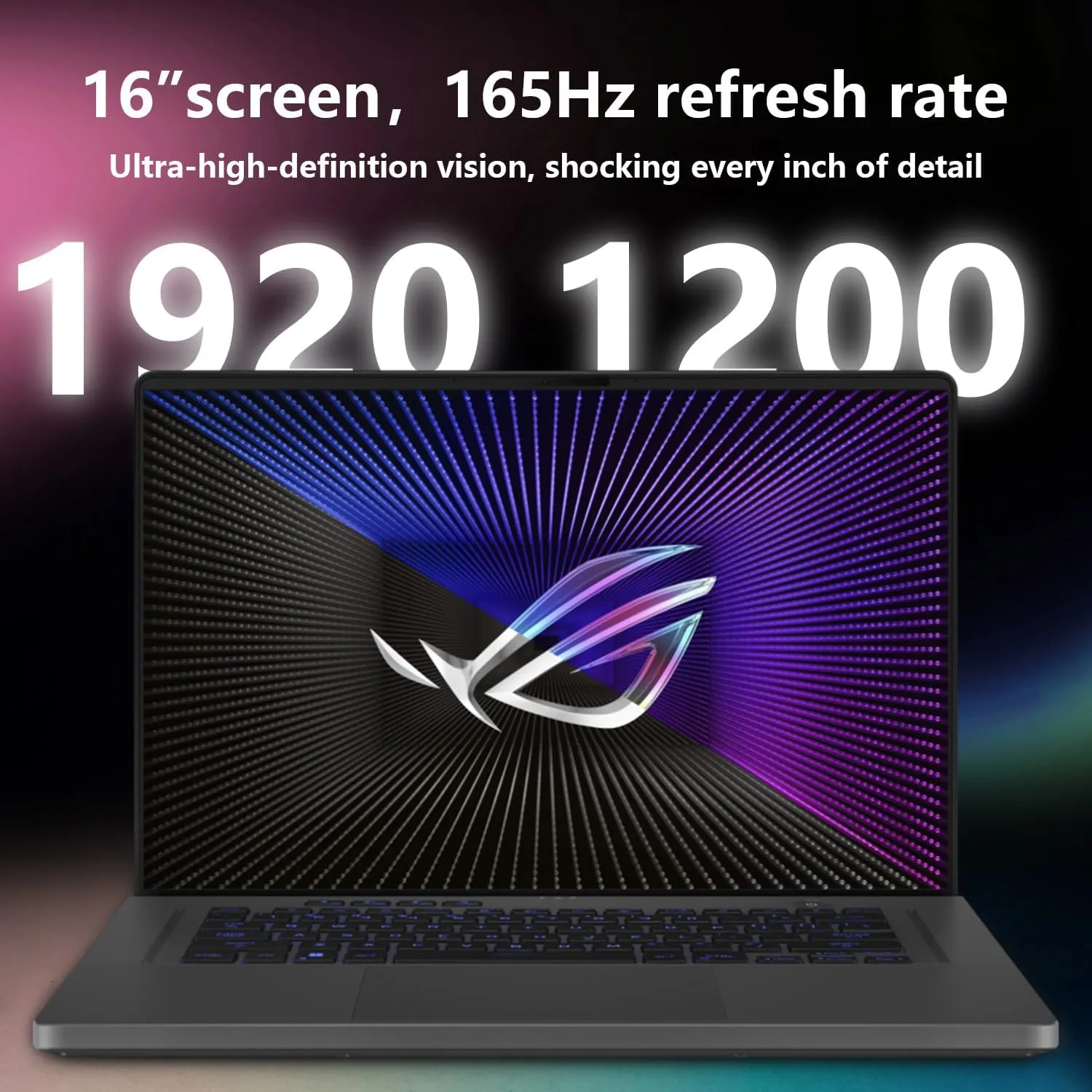 ASUS ROG Zephyrus G16 VR-Ready Gaming Laptop, 16" FHD 165Hz IPS, Intel i7-13620H, NVIDIA GeForce RTX 4070, 48GB RAM, 2TB SSD, Win 11 Home, Bundle with PCO Notebook Folding Radiator, Laptop Cooler