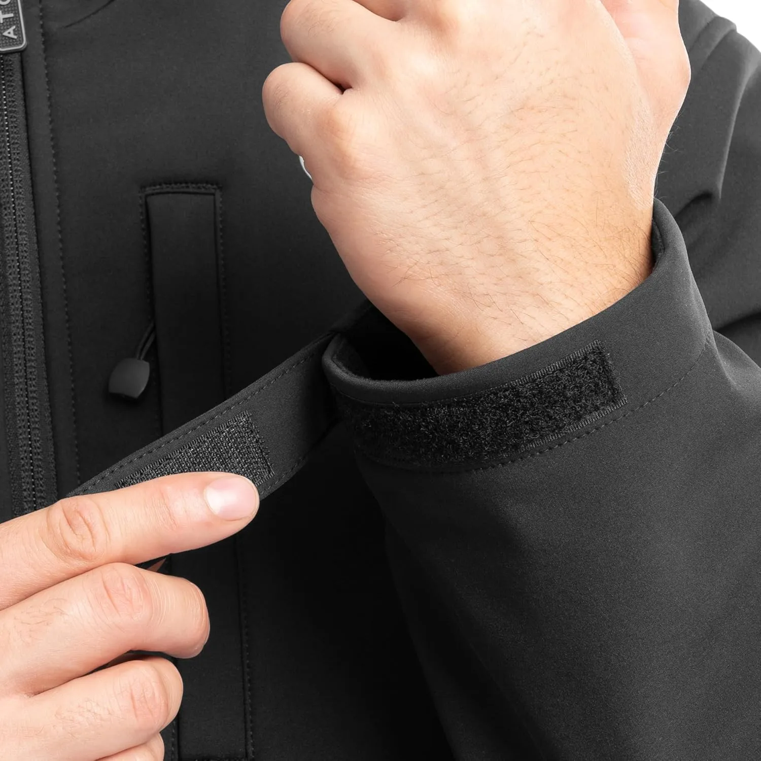ATG Men's Soft Shell Hooded Jacket