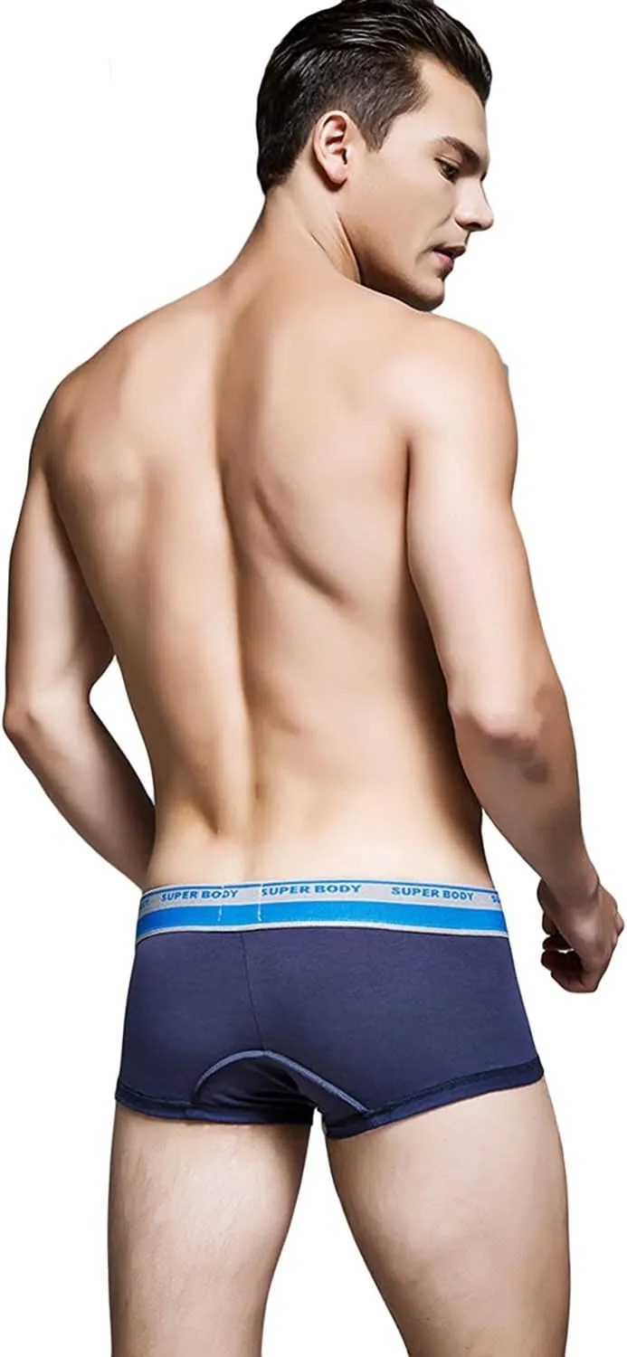 Banana Bucket Men's Sexy Lingerie Cotton Tie Rope Cute Boxer Brief Underwear Panties