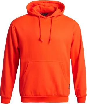 Bass Creek Outfitters Men's High Visibility Warm Sweatshirt - Safety Workwear Pullover Hoodie: Neon Yellow, Orange