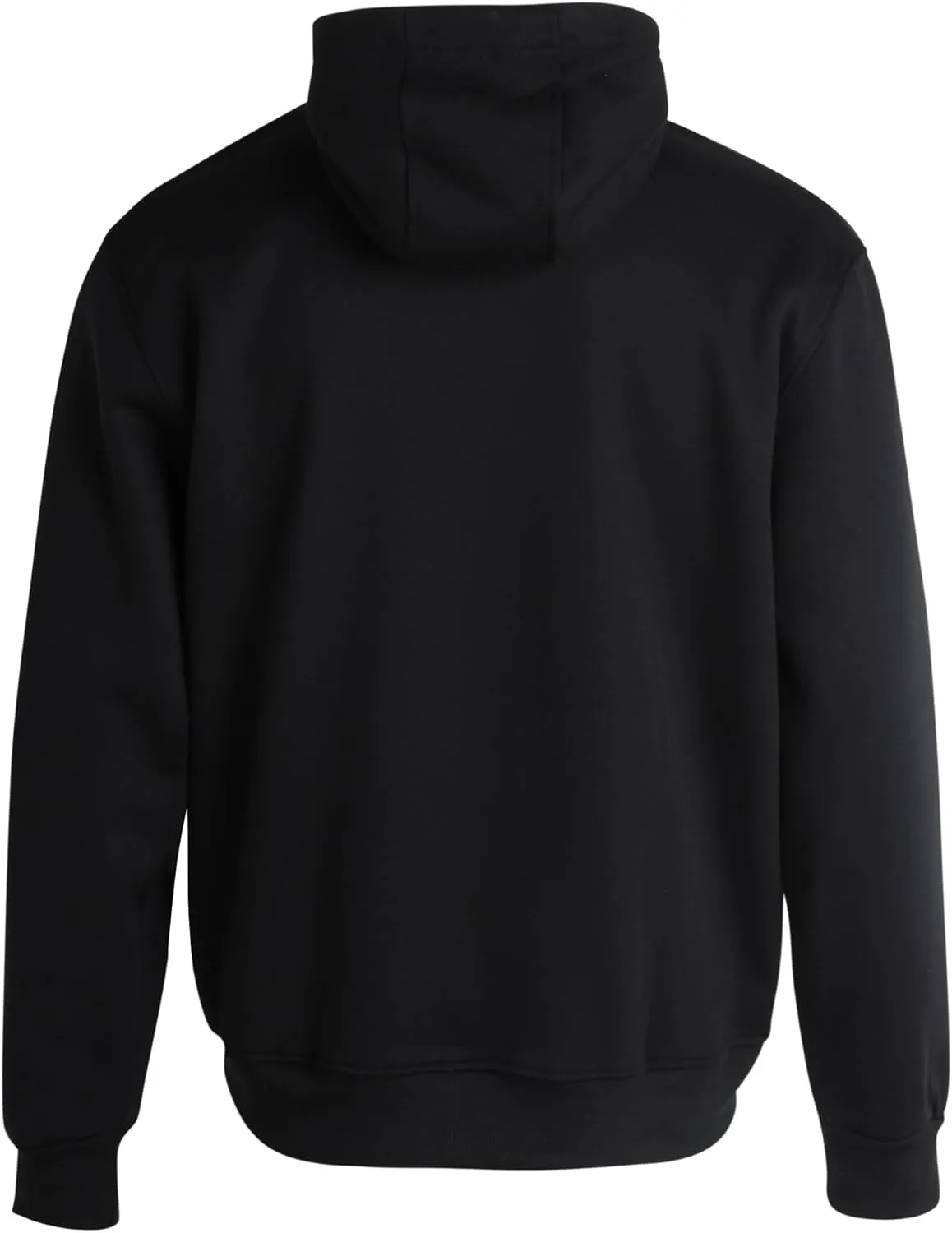 Bass Creek Outfitters Men's High Visibility Warm Sweatshirt - Safety Workwear Pullover Hoodie: Neon Yellow, Orange