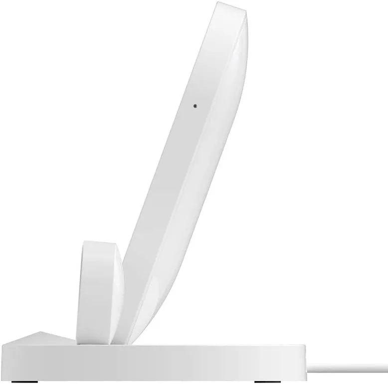 Belkin Boost Up Wireless Charging Dock for iPhone   Apple Watch   USB-A Port (Wireless Charger for iPhone XS, XS Max, XR, X, 8/8 Plus, Apple Watch 4, 3, 2, 1) - White