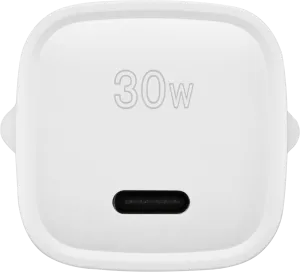 Belkin BoostCharge 30W USB-C Charger - White (New)